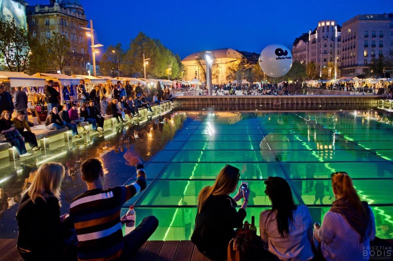 Economy Downtown Design Apartments - Free Parking - Balcony - Super Puplic Transport - Ac Budapest Exterior foto